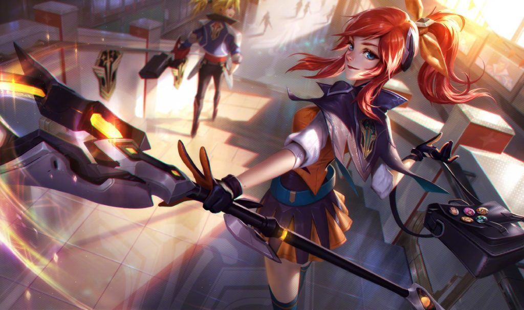     Battle Academia Lux  Katarina  A R T I S T石欠 on  weibo    ୧  ୨   leagueoflegends   League of  legends Lol Savaş