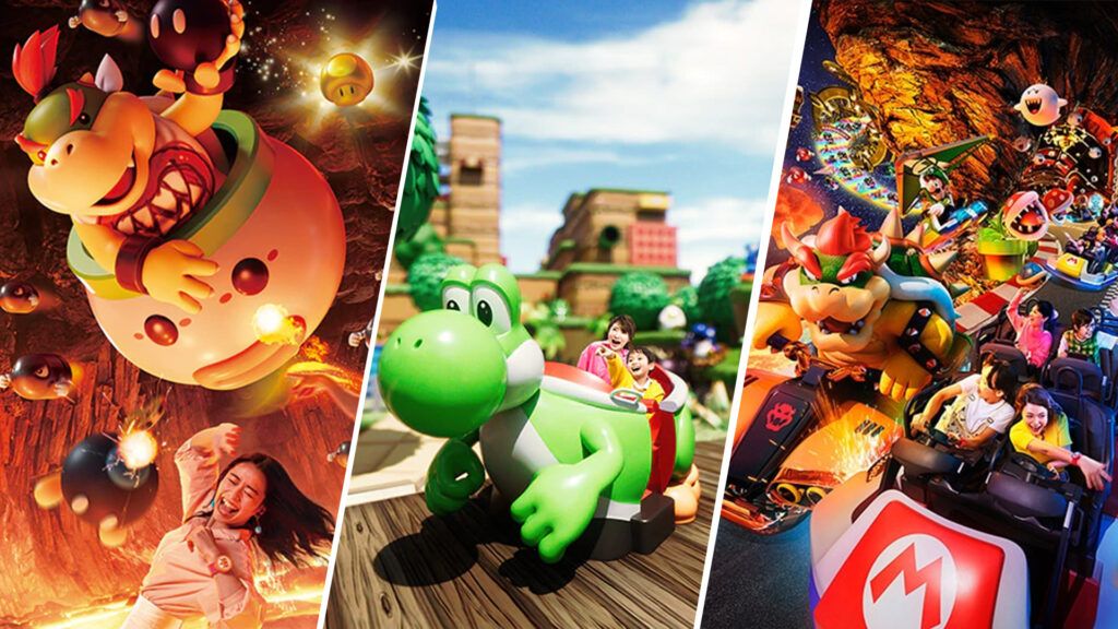 Here's what the inside of Japan's Super Nintendo World looks like