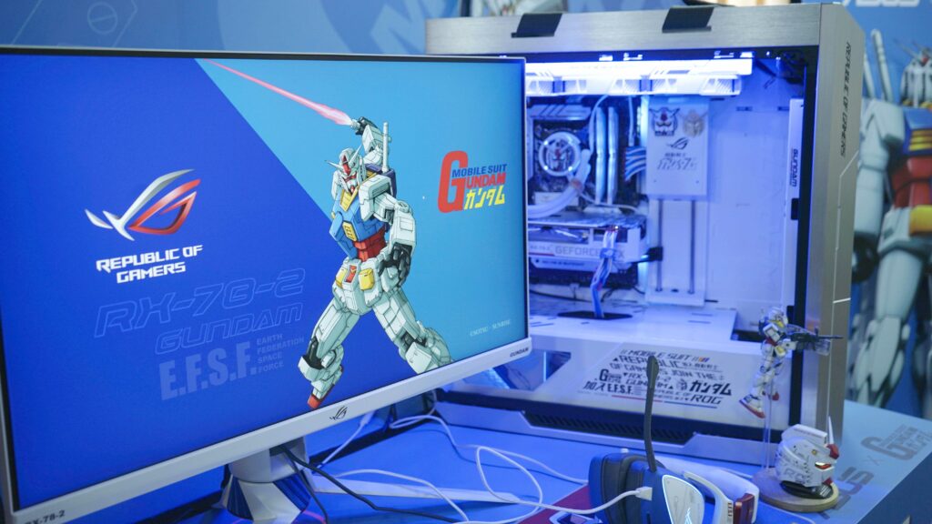 The Asus X Gundam Collection Is The Closest You Can Get To Piloting Your Own Mecha One Esports One Esports