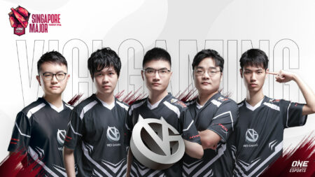 Vici Gaming at the ONE Esports Singapore Major
