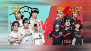 Invictus Gaming and Top Esports in Naruto meme