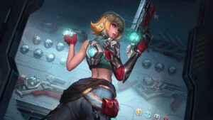 MLBB marksman hero Beatrix in X Factor skin
