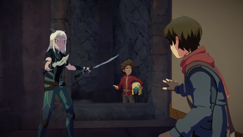 5 anime to watch if you loved Netflix's DOTA: Dragon's Blood Screenshot of The Dragon Prince