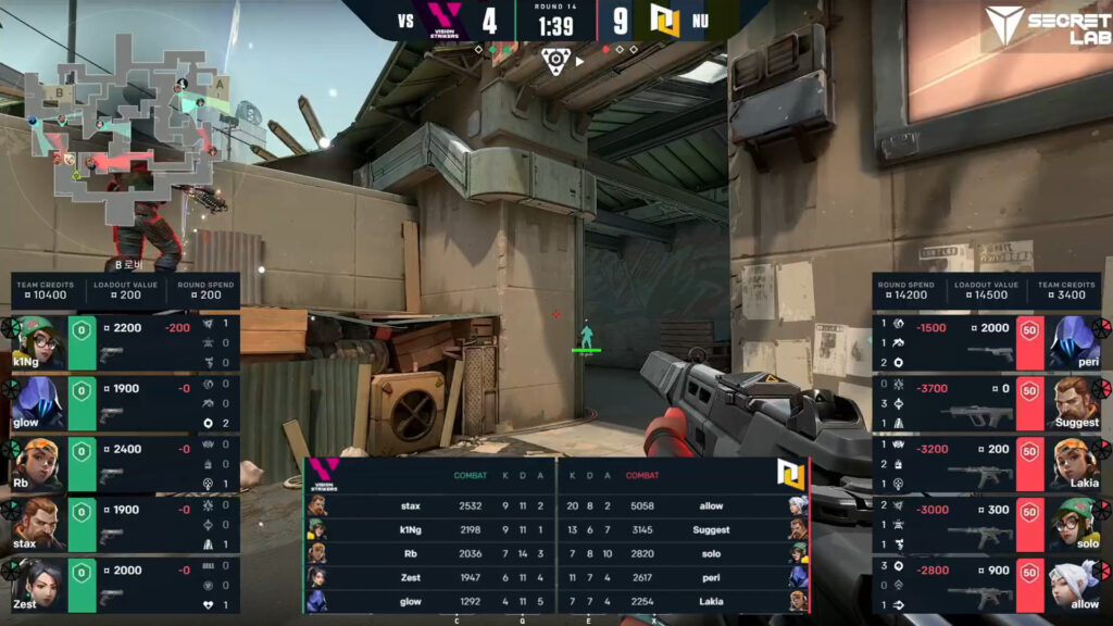 Watch Vision Strikers win a Grand Final round using only Classics Vision Strikers versus Nuturn Gaming Valorant Stage 1 Masters Korea grand final