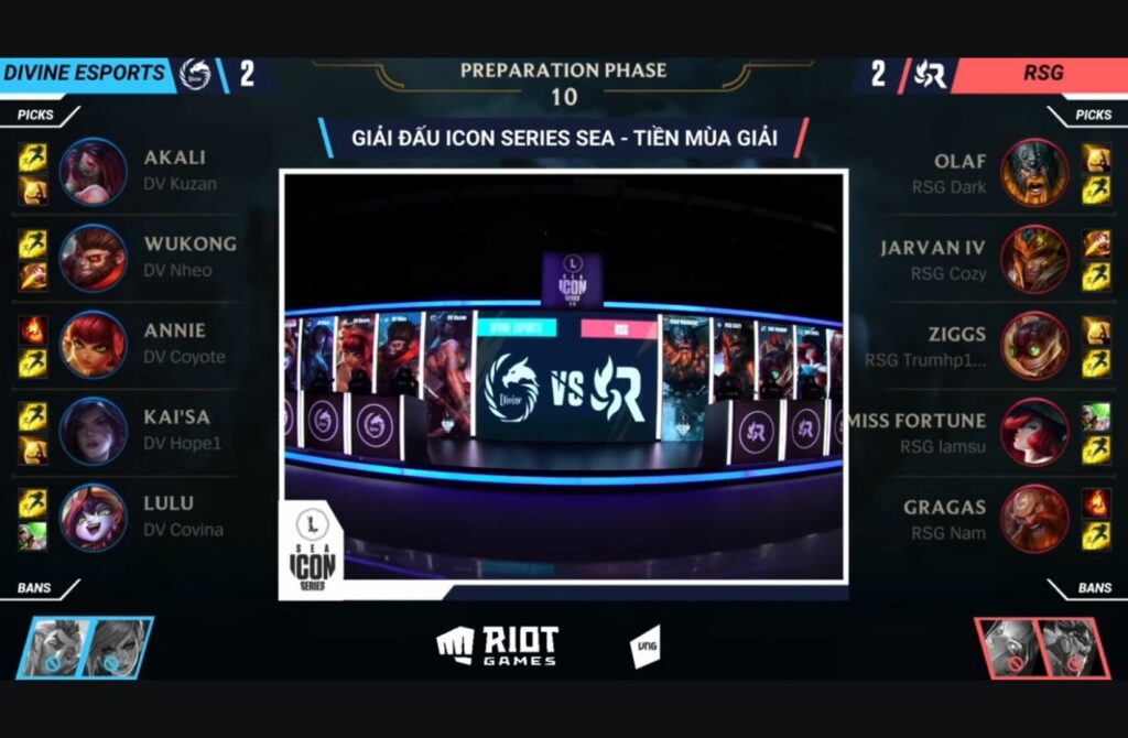 RSG wins Wild Rift SEA Icon Series Vietnam