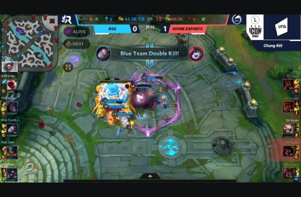 RSG wins Wild Rift SEA Icon Series Vietnam