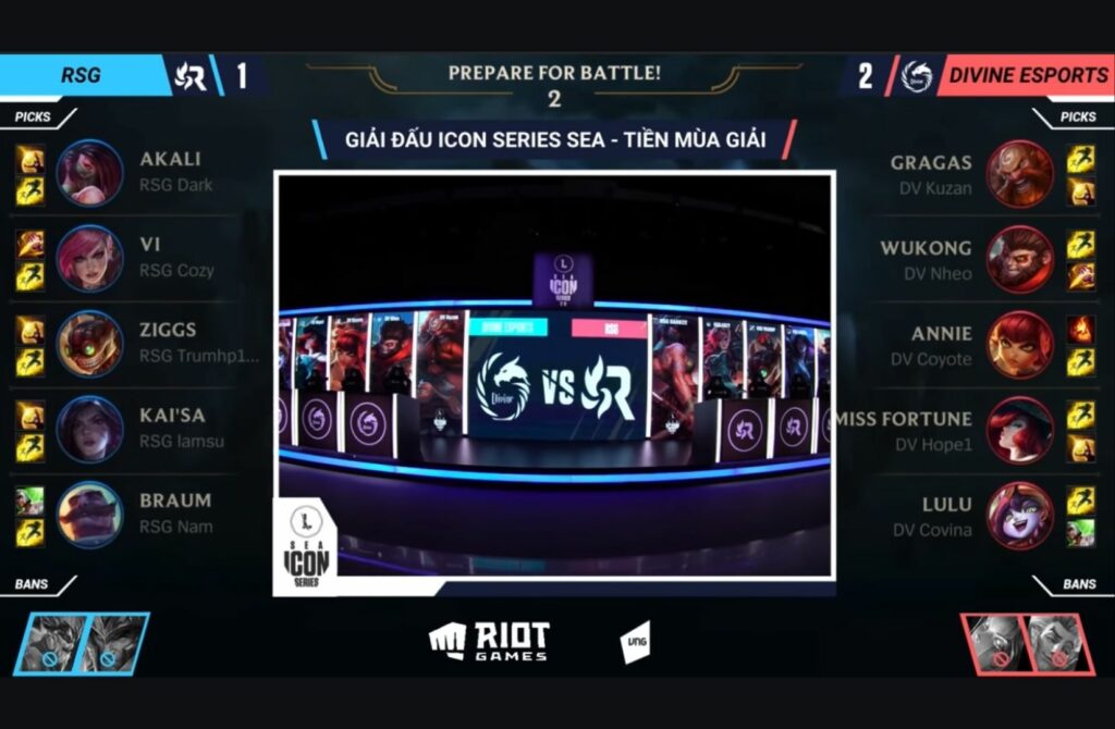 RSG wins Wild Rift SEA Icon Series Vietnam