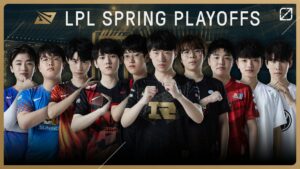Participating teams in the 2021 LPL Spring Playoffs