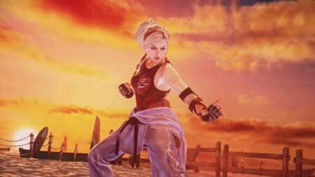 Screenshot of Lidia's Rage Art in Tekken 7