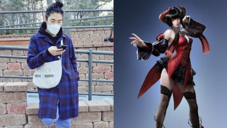 Side by side of Chanel and Eliza of Tekken 7