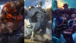 Wild Rift, Gragas, Galio, Braum