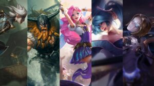 Wild Rift, Camille, Olaf, Seraphine, Sona, Orianna