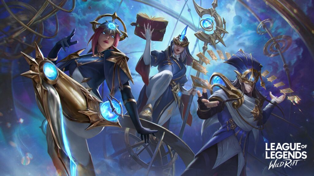 PBE - Brasil - Hora da verdade, qual das equipes fez a melhor skin para a  Camille? Equipe Wild Rift(Camille Stargazer) ou Equipe LOL(Camille Arcana)?