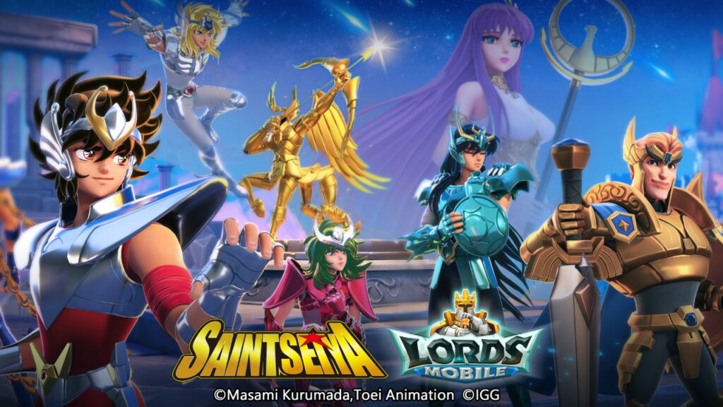 Lords Mobile Saint Seiya Collaboration Event Brings Pegasus Seiya to the  Hit Real-Time Battle RPG