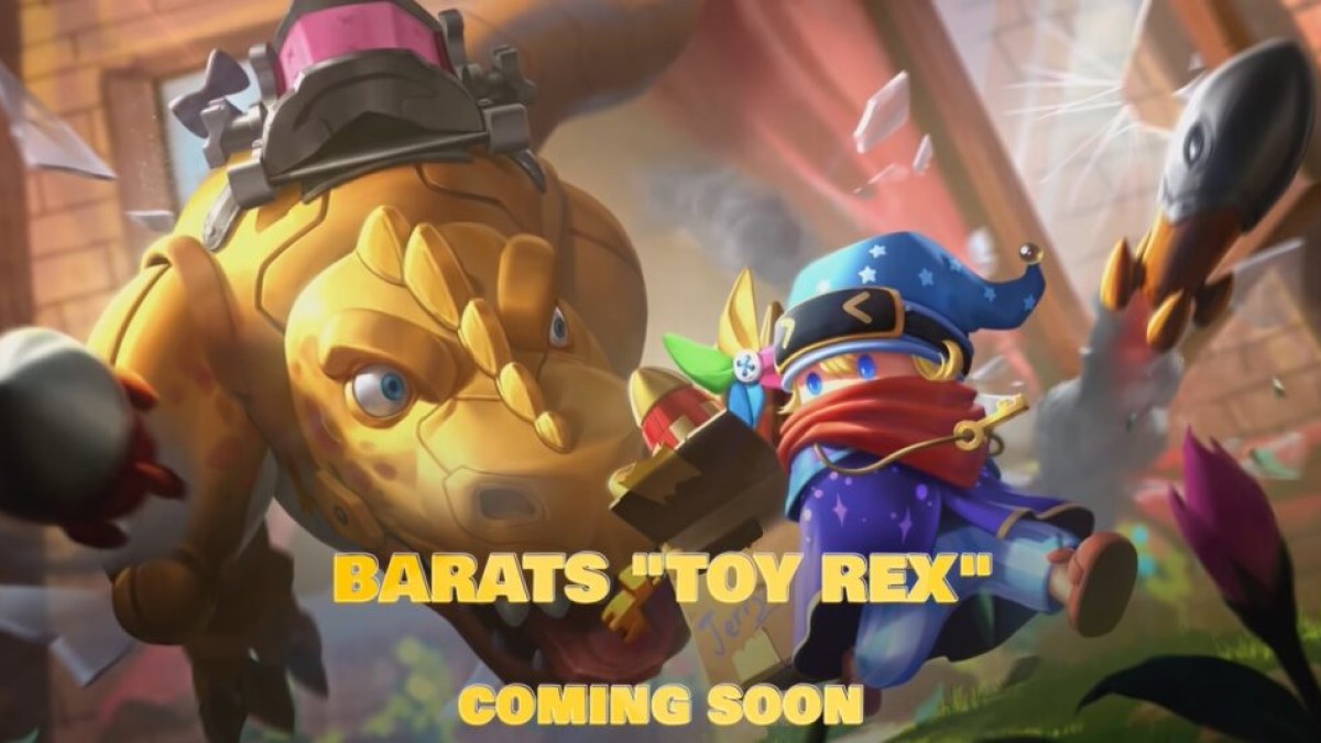 Toy Rex Skin Baru Barats Dengan Nuansa Kartun Berikutnya Dari Moonton