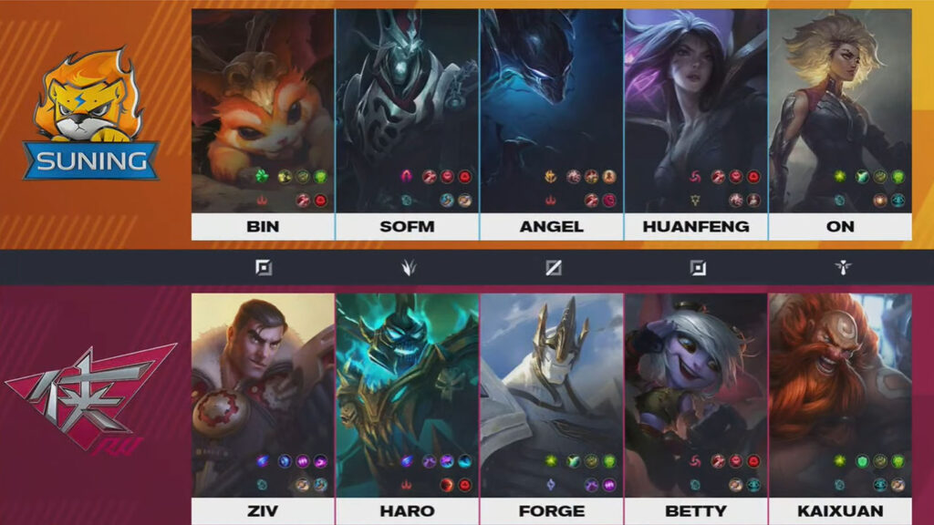 LPL Mùa Xuân 2021 - Tuần 8: Đánh bại Rogue Warriors, Suning có được chiến thắng thứ 4 liên tiếp