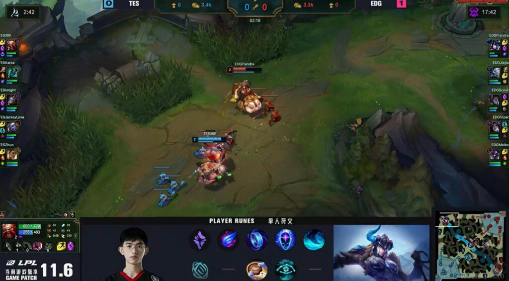 Nhìn lại màn trình diễn của Flandre với con bài Sejuani đi Đường trên