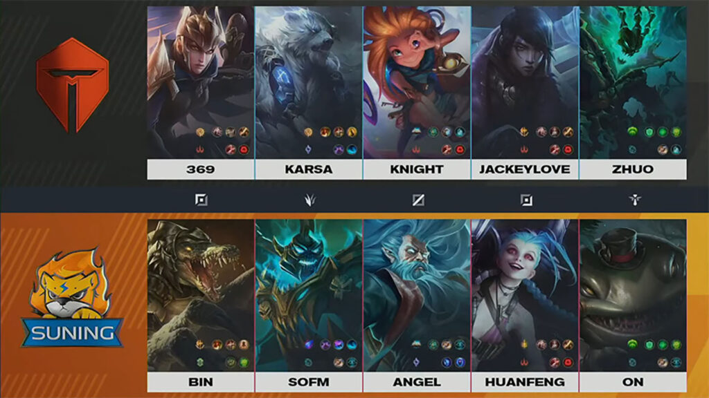 LPL Mùa Xuân 2021 - Playoffs: TES chặn đứng chuỗi thắng của SN, tiếp tục tiến sâu ở vòng loại