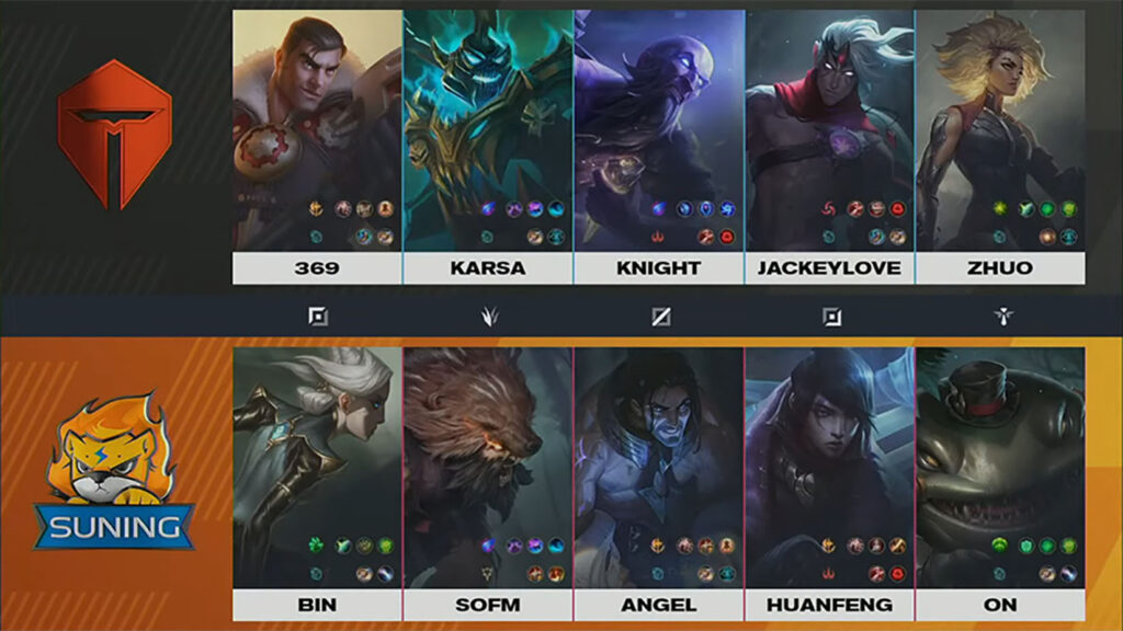 LPL Mùa Xuân 2021 - Playoffs: TES chặn đứng chuỗi thắng của SN, tiếp tục tiến sâu ở vòng loại
