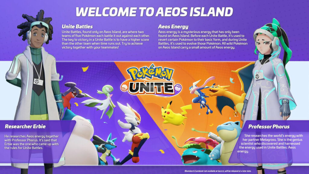 Pokemon UNITE chính thức ra mắt trên Nintendo Switch vào tháng 7