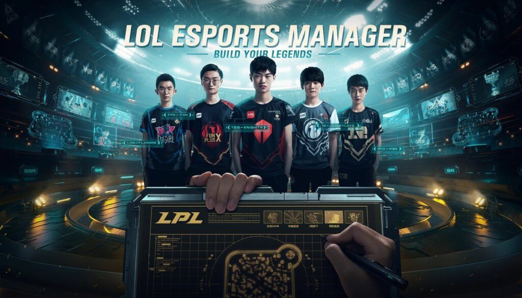 'LoL Esports Manager' - tựa game di động mới của Riot cho phép bạn trở thành một HLV tại LPL