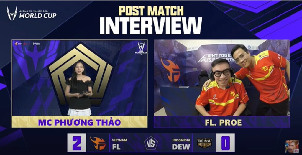 FL ProE: 'Mình đã từng nghĩ DEW là con cá mập, nhưng giờ họ chỉ là cá con' AWC 2021 ProE
