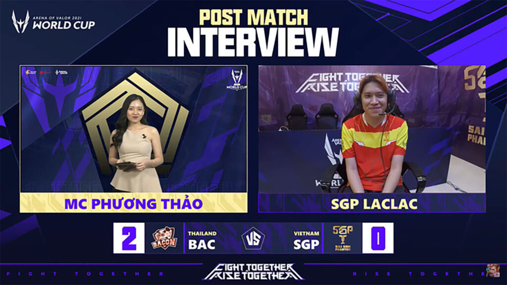 AWC 2021: Lạc Lạc thẳng thắn thừa nhận sức mạnh áp đảo của đại diện số 1 Thái Lan Bacon Time SGP Lạc Lạc