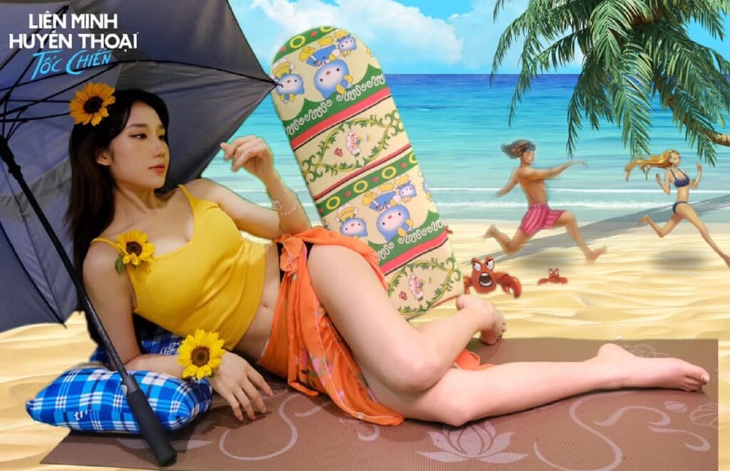 Tốc Chiến: Cosplay Tiệc Bể Bơi và những phiên bản khó đỡ của cộng đồng game thủ Việt Cosplay tốc chiến tiệc bể bơi