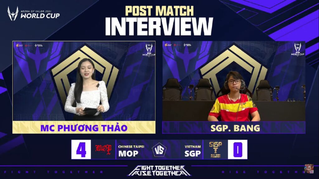 AWC 2021: Lai Bâng hài lòng về chặng đường Saigon Phantom đã trải qua Awc 2021