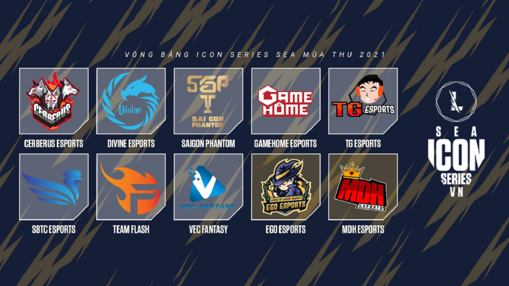 Những điều cần biết về giải đấu Icon Series SEA Mùa Thu 2021 khu vực Việt Nam Icon Series SEA Mùa Thu 2021