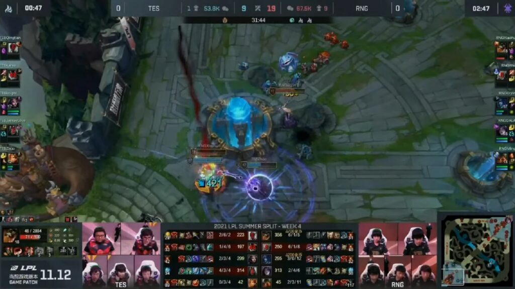LPL Mùa Hè 2021: RNG tiếp tục nhận thất bại, còn đâu hình bóng nhà vô địch LPL Mùa Hè 2021