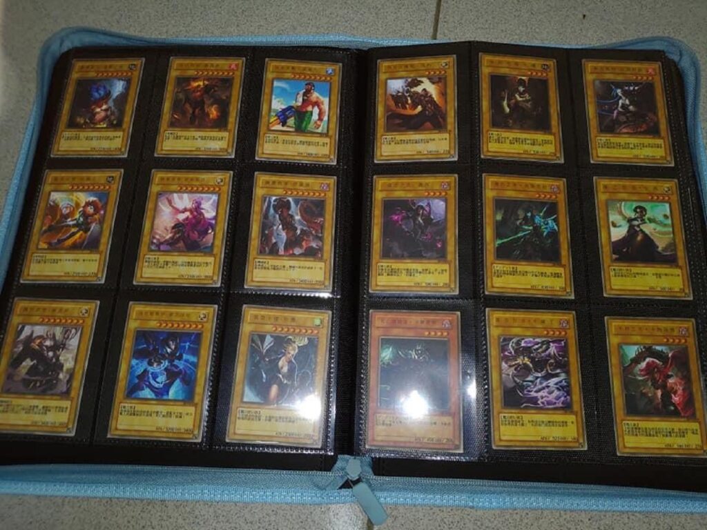 Chàng game thủ khoe bộ sưu tập bài magic cực kỳ công phu về các tướng LMHT Bài Magic LMHT