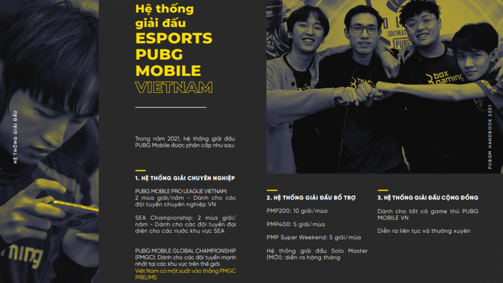 PUBG Mobile ra mắt sổ tay Esports chuyên nghiệp đầu tiên tại Việt Nam