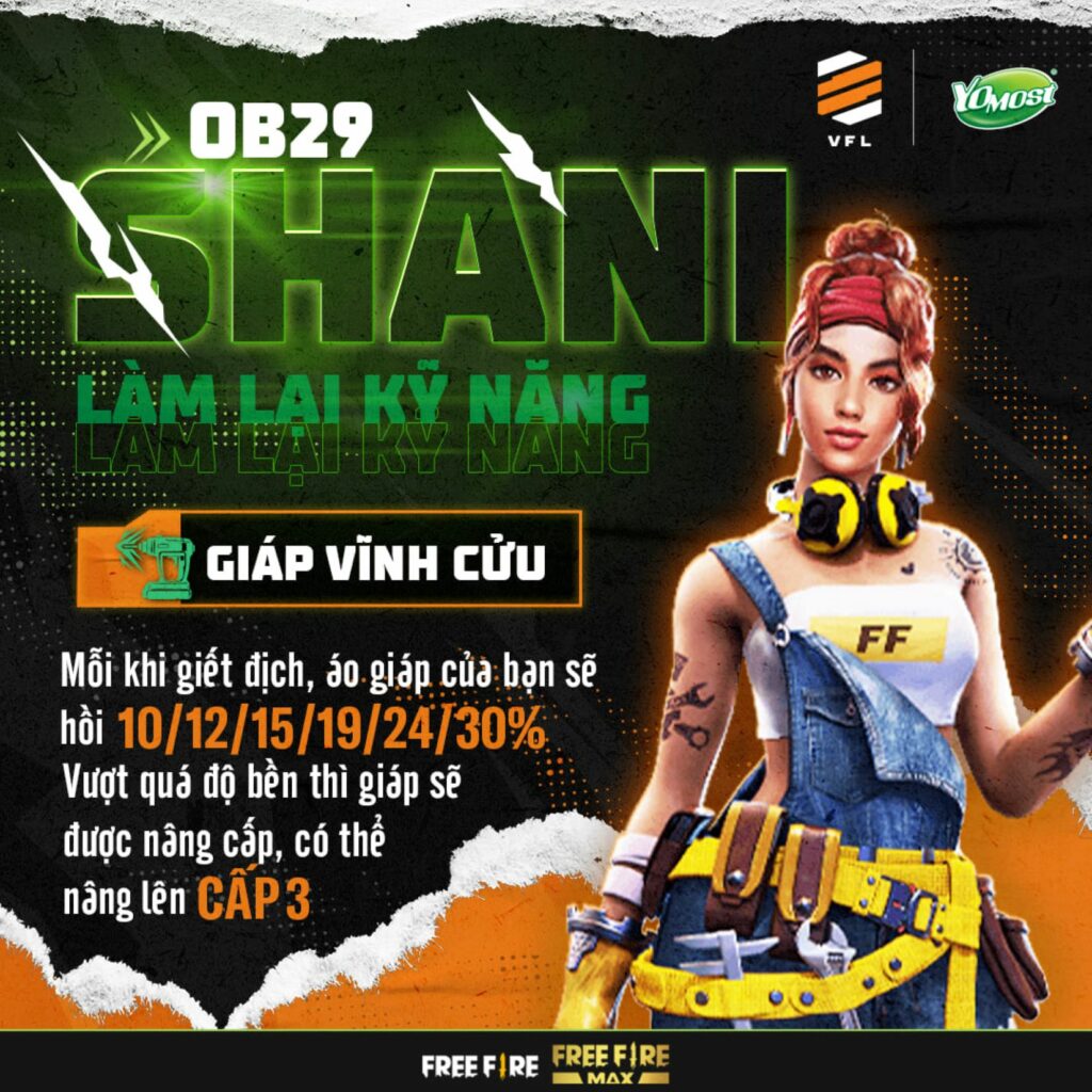 Rikaki Gaming: Jota sẽ là nhân vật rất mạnh trong Free Fire OB29
