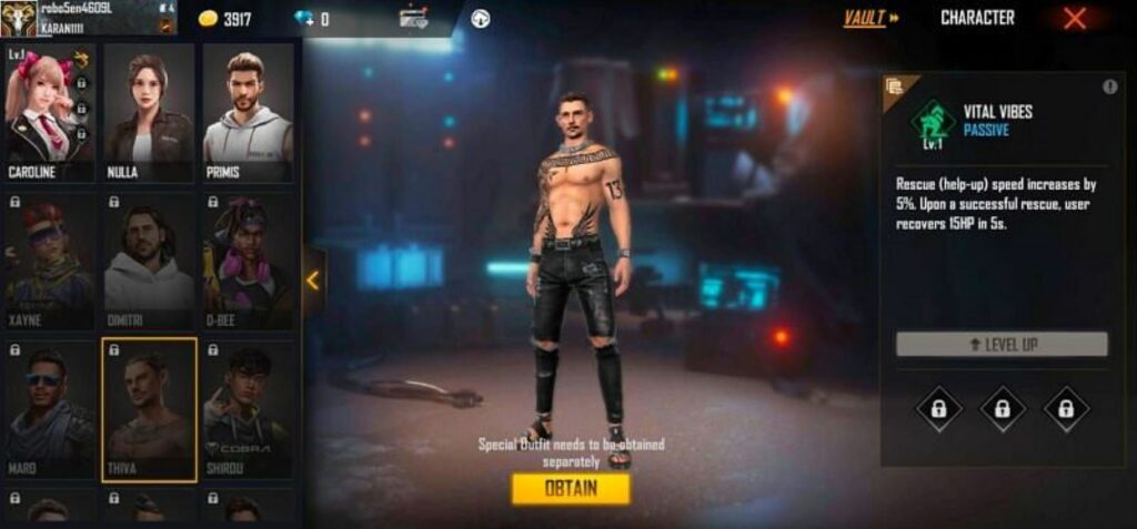Free Fire: Những điều cần biết về bộ đôi mới Dimitri - Thiva thiva