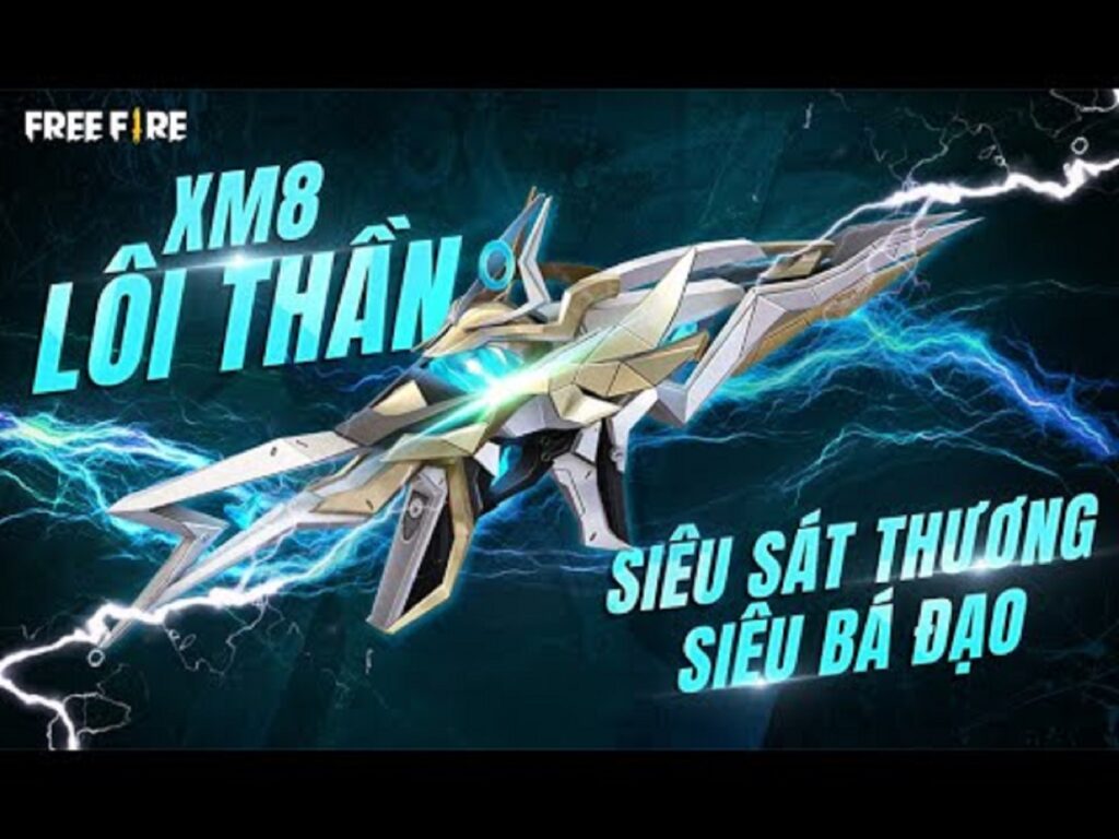 Free Fire: Đánh giá XM8 Lôi Thần so với Bão Lửa và Quái Thú XM8 Lôi Thần