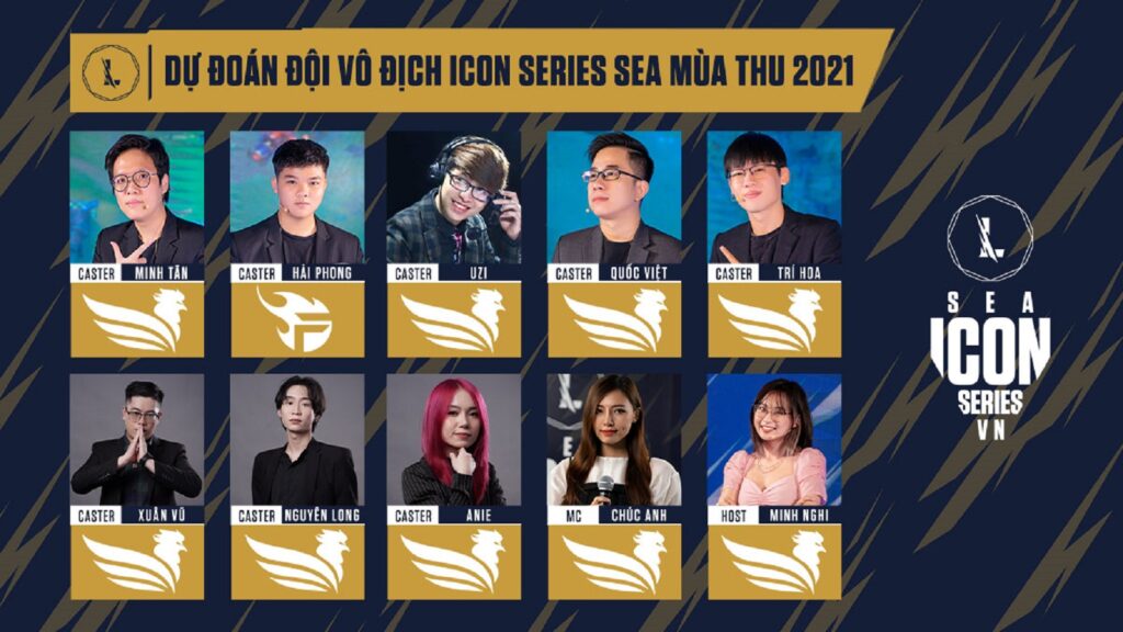 Icon Series SEA Mùa Thu 2021: Đội ngũ BLV/Host dự đoán như thế nào về kết quả vòng Playoffs?