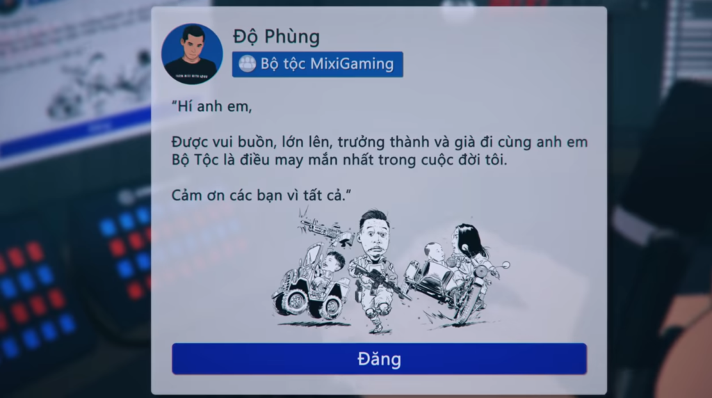 Lời tri ân của Tộc trưởng Độ