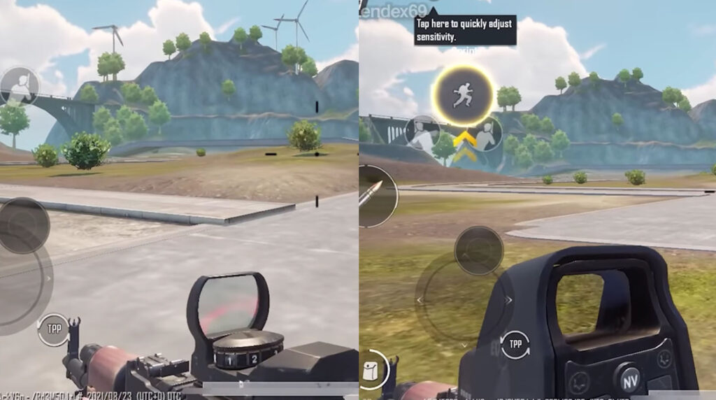 So sánh ống ngắm Red Dot và Holographic trong PUBG Mobile