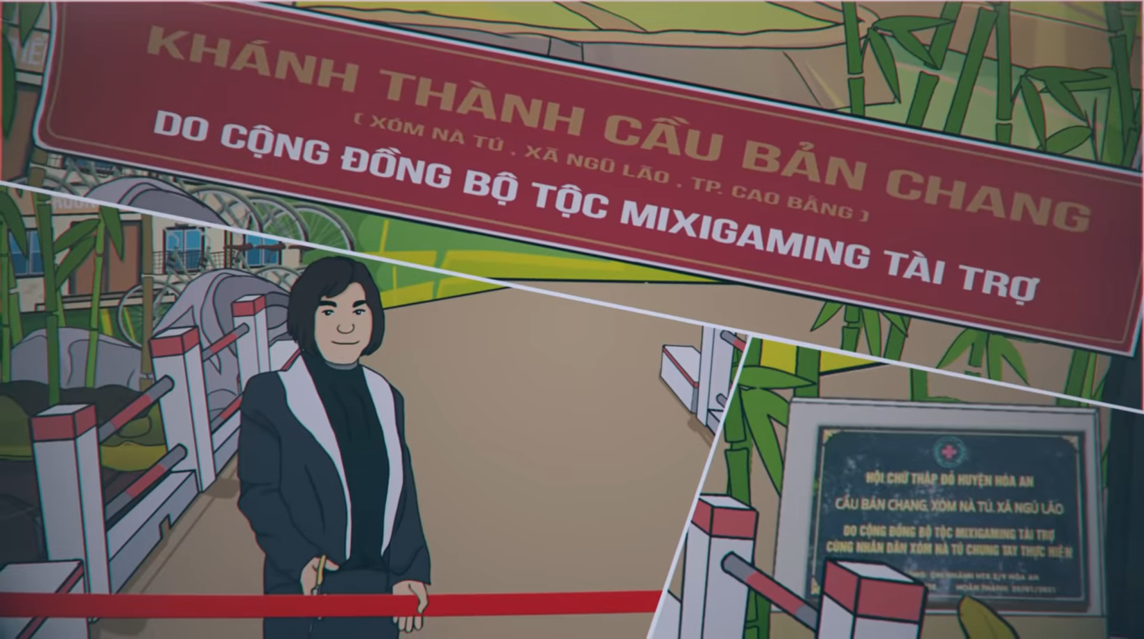 Bộ tộc Mixi làm từ thiện