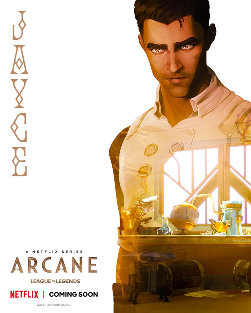 Riot Games và Netflix bật mí poster chính thức cho phim hoạt hình ARCANE Jayce