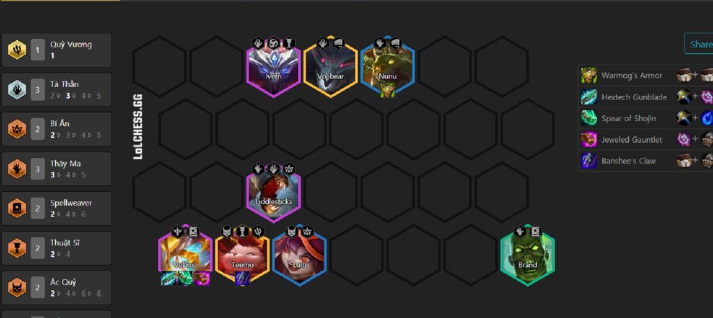 ĐTCL 11.19: Top 5 đội hình giúp leo rank dễ dàng nhất đội hình đtcl Vel'koz Tà Thần