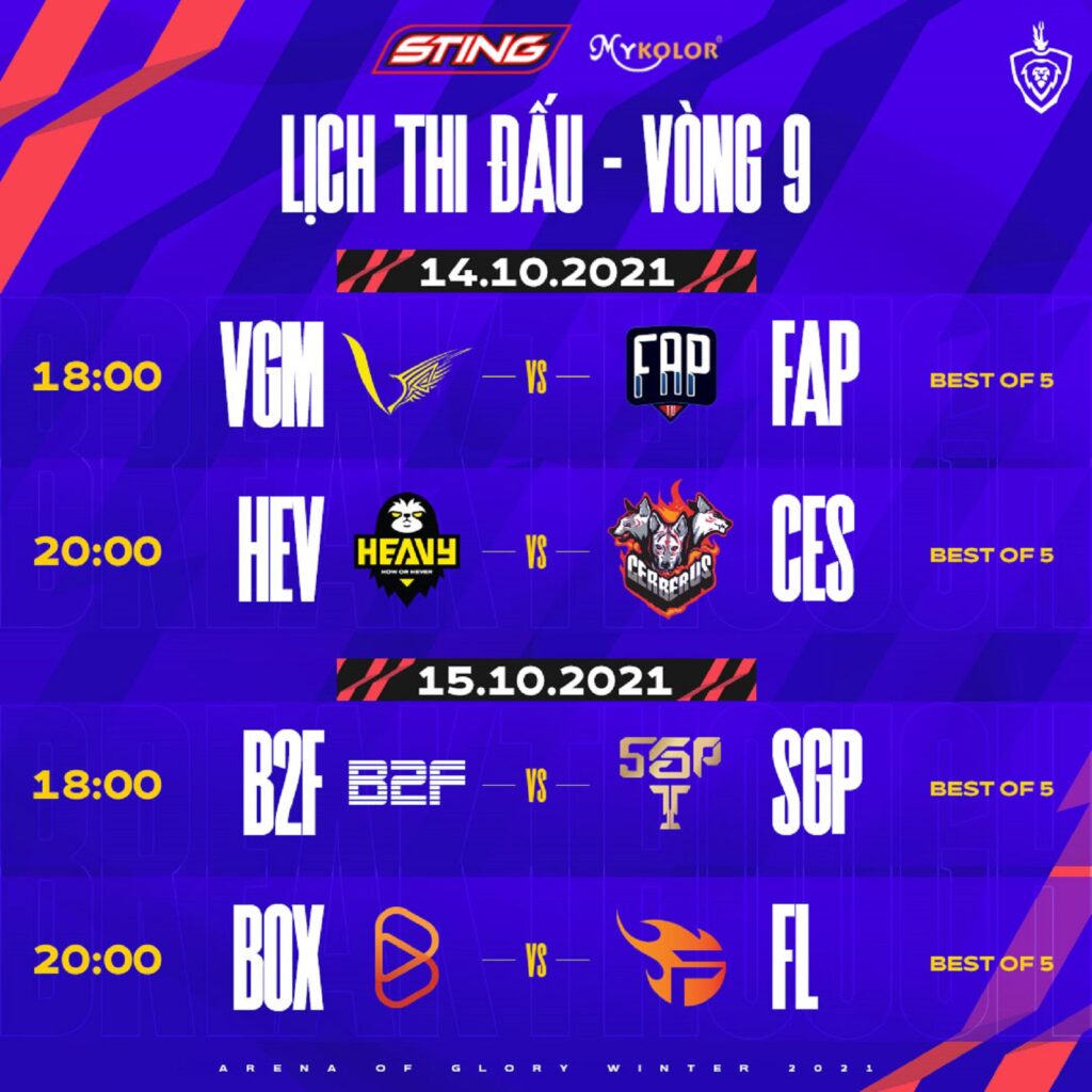 ĐTDV Mùa Đông 2021: Lịch thi đấu vòng bảng và thể thức vòng Playoffs