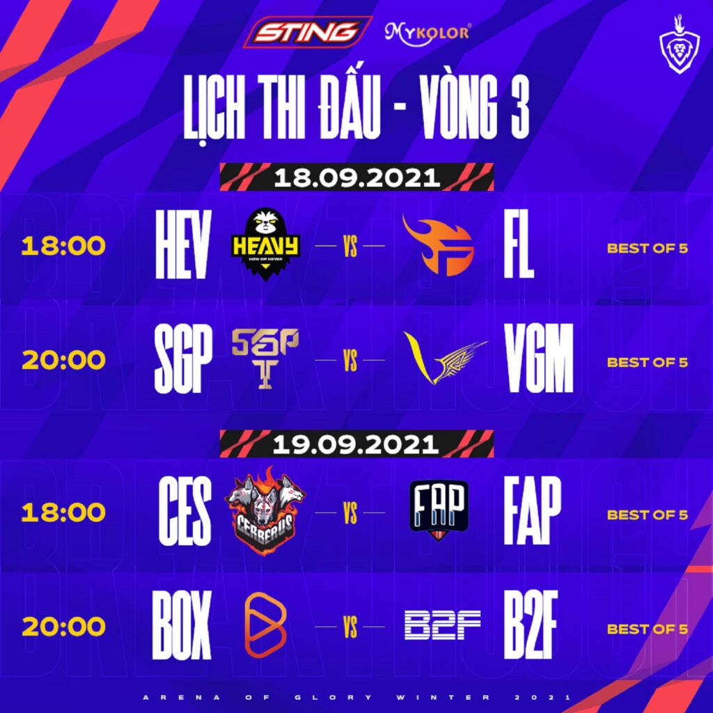 ĐTDV Mùa Đông 2021: Lịch thi đấu vòng bảng và thể thức vòng Playoffs