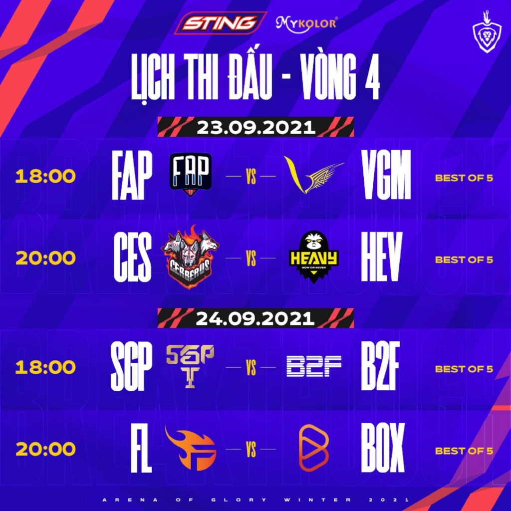 ĐTDV Mùa Đông 2021: Lịch thi đấu vòng bảng và thể thức vòng Playoffs