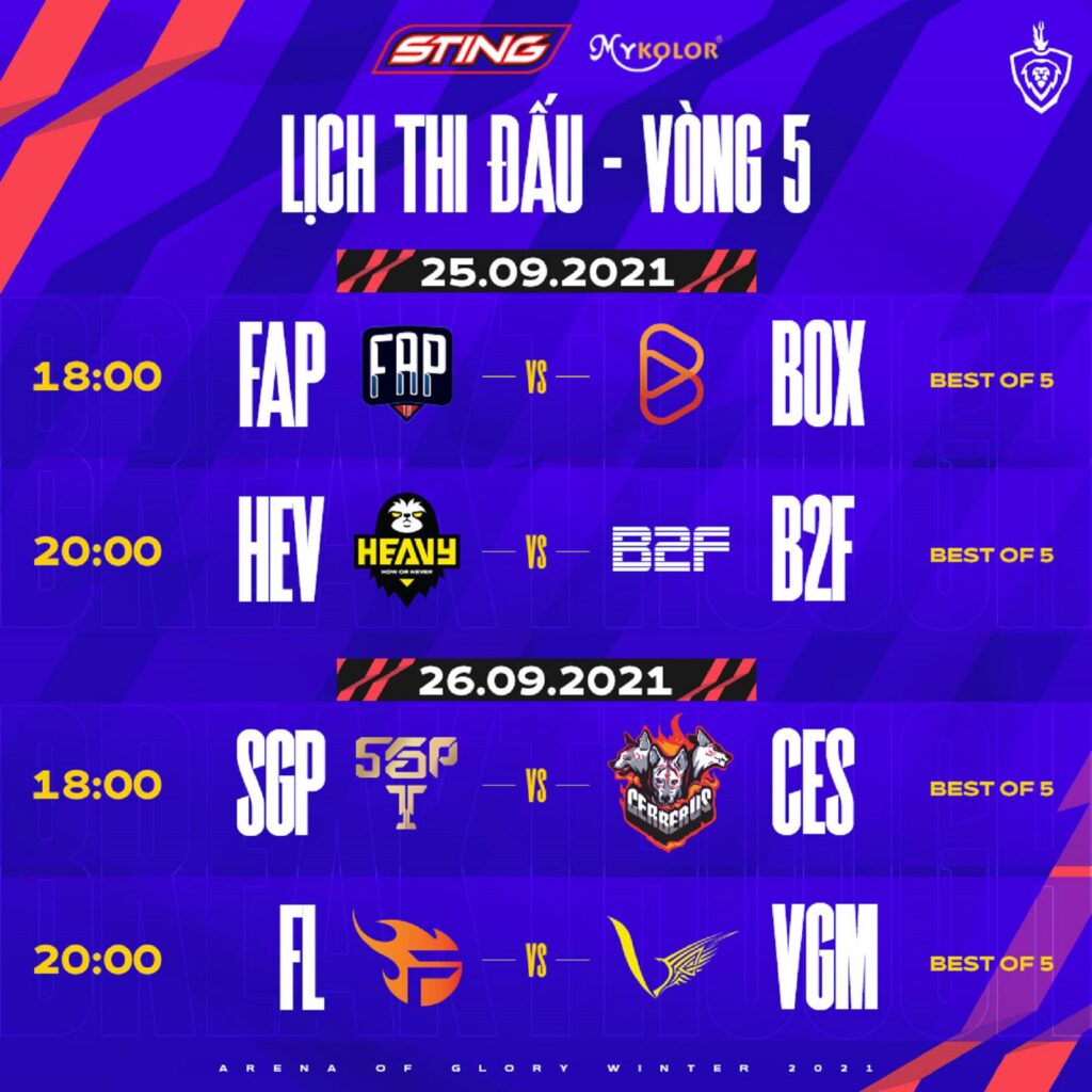 ĐTDV Mùa Đông 2021: Lịch thi đấu vòng bảng và thể thức vòng Playoffs