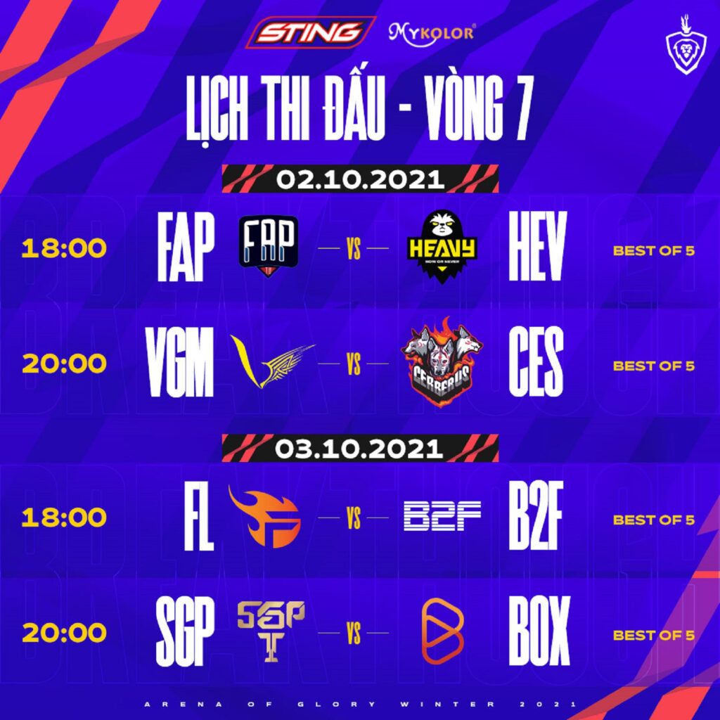 ĐTDV Mùa Đông 2021: Lịch thi đấu vòng bảng và thể thức vòng Playoffs