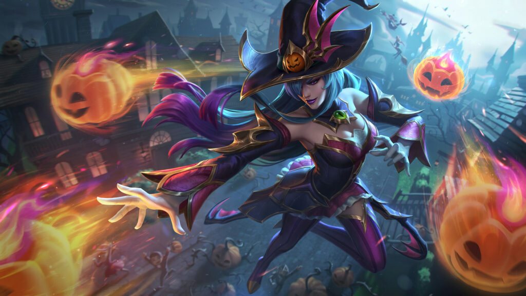 LMHT: Riot Games hé lộ chùm trang phục Halloween 2021, Morgana có trang phục Hàng Hiệu LMHT