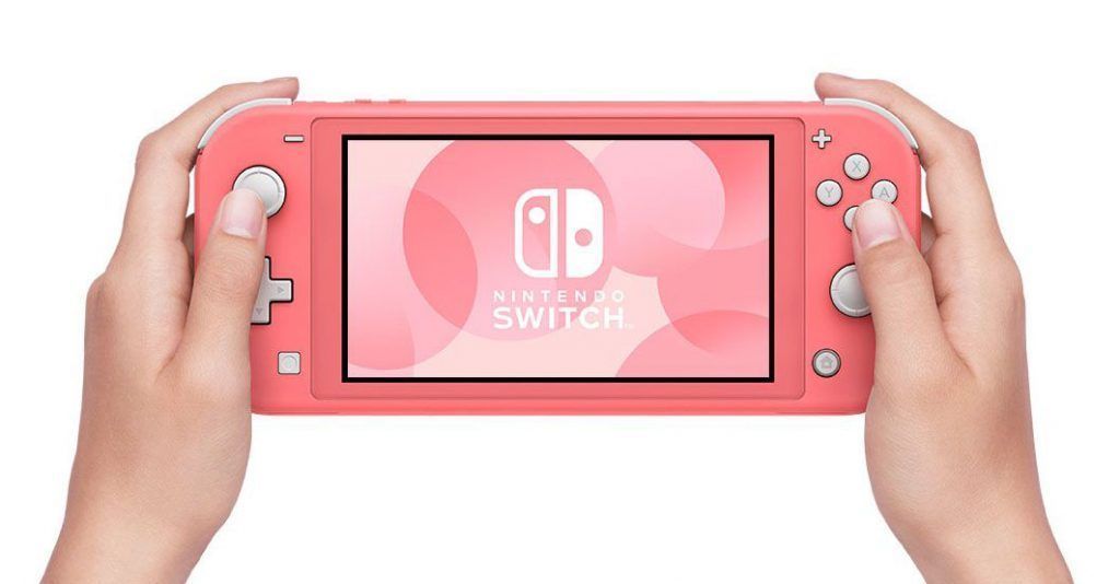 A coral pink Nintendo Switch Lite is launching in April