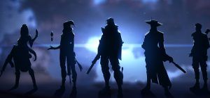 Valorant agents, silhouette